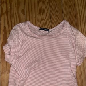 pink brandy melville tee